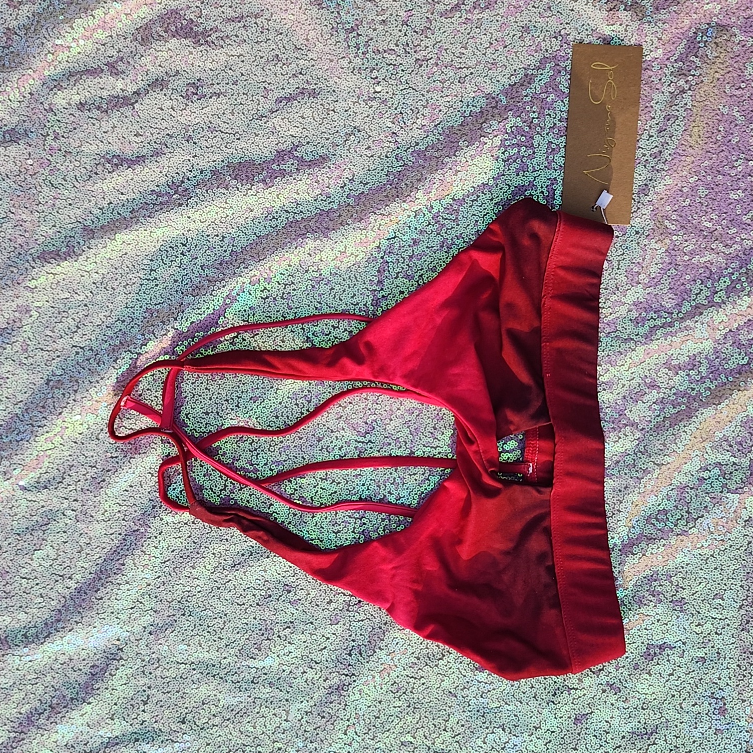 Niyama Sol Twisted Dahlia Women's Bra Small/Medium Nwt!